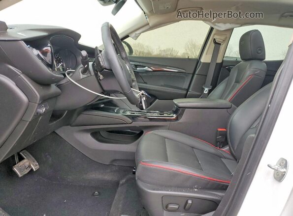 LRBFZNR44ND163770 2022 BUICK ENVISION Белый Вид салона спереди