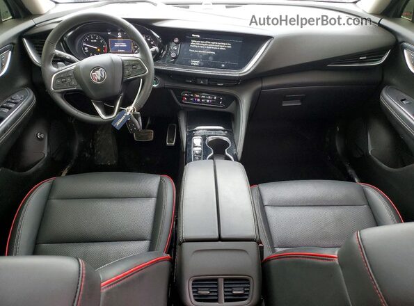 LRBFZNR44ND163770 2022 BUICK ENVISION Белый Вид панели приборов