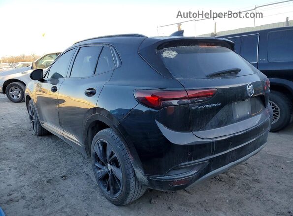 LRBFZNR45MD076118 2021 BUICK ENVISION Black Հետևի ձախ