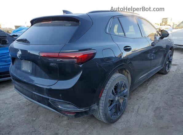 LRBFZNR45MD076118 2021 BUICK ENVISION Black Հետևի աջ