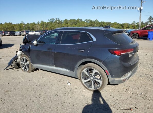 LRBFZNR49MD190719 2021 BUICK ENVISION Черный Задняя левая четверть