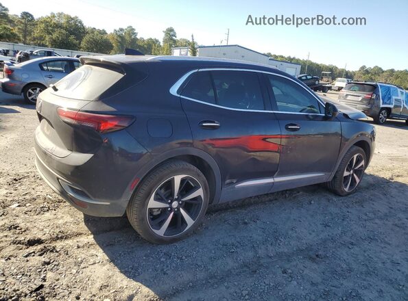 LRBFZNR49MD190719 2021 BUICK ENVISION Черный Задняя правая четверть