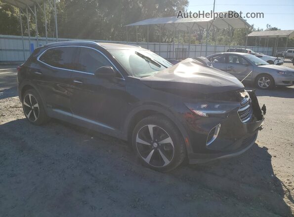 LRBFZNR49MD190719 2021 BUICK ENVISION Черный Передняя правая четверть