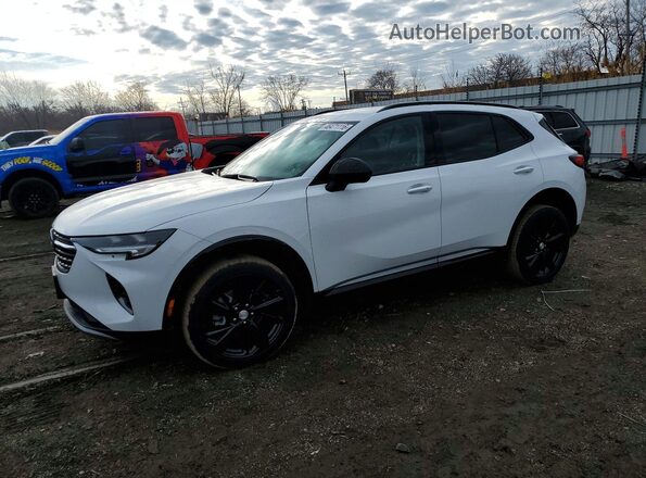 LRBFZNR4XMD179664 2021 BUICK ENVISION Белый Передняя левая четверть
