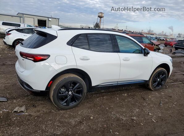 LRBFZNR4XMD179664 2021 BUICK ENVISION Белый Задняя правая четверть