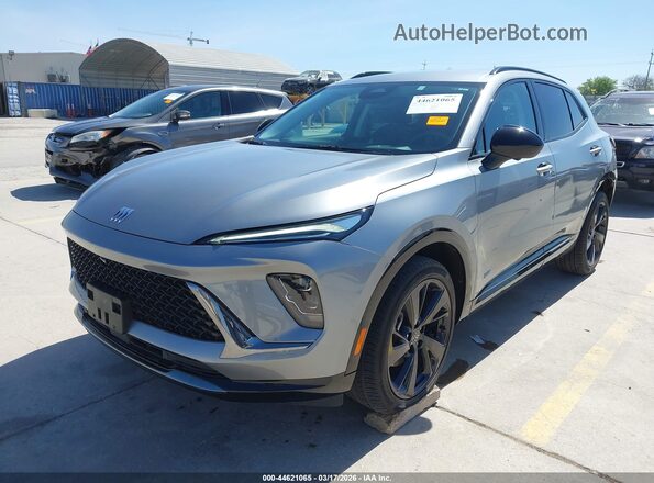 LRBFZPE44RD073106 2024 BUICK ENVISION Серый Передняя левая четверть