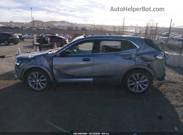 LRBFZRR42MD179150 2021 BUICK ENVISION Gray Rear interior view