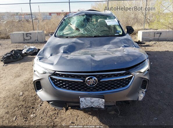 LRBFZRR42MD179150 2021 BUICK ENVISION Gray Dashboard view