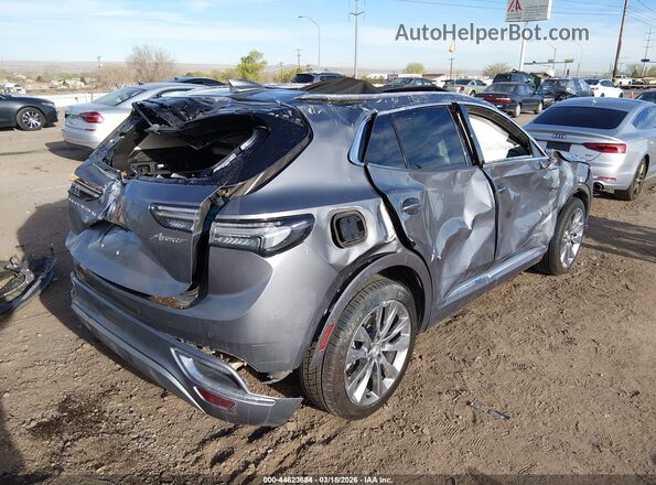 LRBFZRR42MD179150 2021 BUICK ENVISION Gray Front view