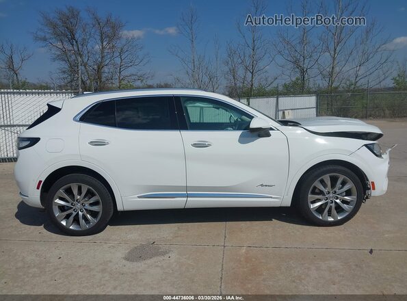 LRBFZRR42ND159174 2022 BUICK ENVISION White Widok wnętrza 360 stopni