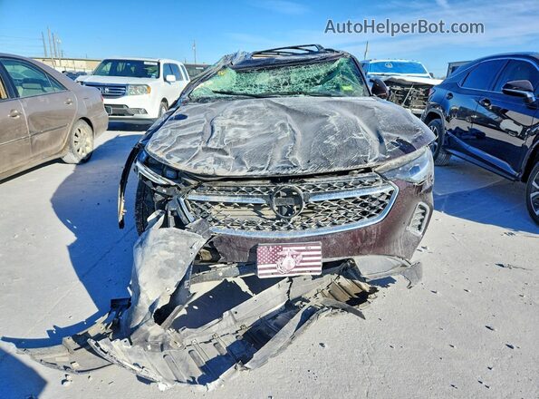 LRBFZRR46PD148441 2023 BUICK ENVISION Burgundy Դիմացի տեսք