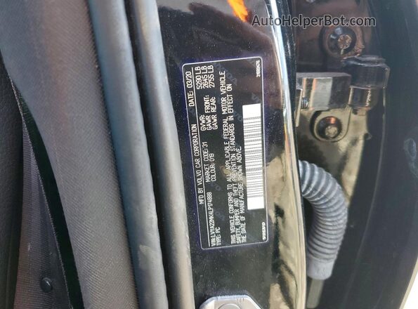 LVYA22MK4LP174888 2020 VOLVO S90 Black Widok komory silnika