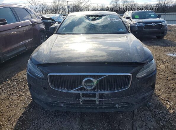 LVYA22MK4LP174888 2020 VOLVO S90 Black Widok z przodu