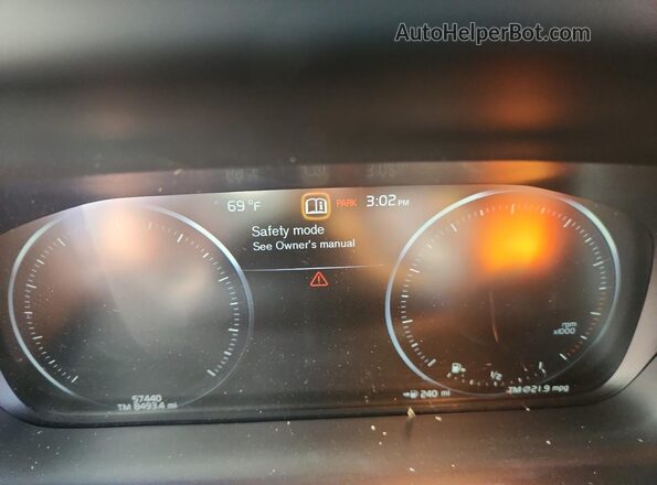 LVYA22MT9LP175754 2020 VOLVO S90 Black Widok zestawu wskaźników