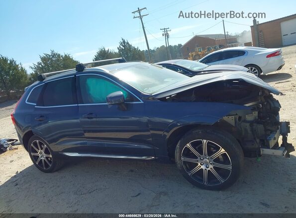 LYV102DL3KB242906 2019 VOLVO XC60 Синий Вид задней части салона