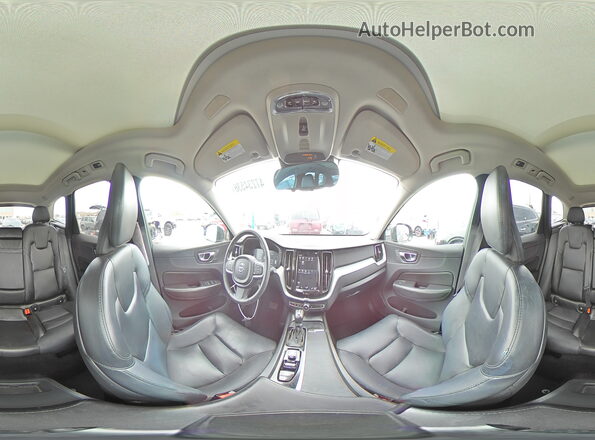 LYV102RK5KB320103 2019 VOLVO XC60 Charcoal Widok wnętrza 360 stopni