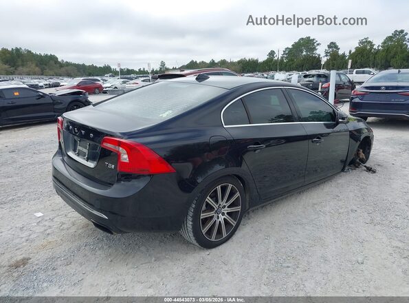 LYV402FM2GB094175 2016 VOLVO S60 INSCRIPTION Black Trasero derecho