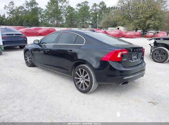 LYV402FM2GB094175 2016 VOLVO S60 INSCRIPTION Black Trasero izquierdo