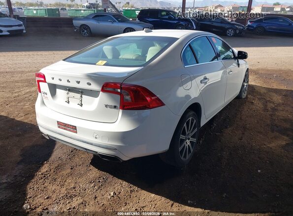 LYV402TM0JB161772 2018 VOLVO S60 INSCRIPTION Белый Задняя правая четверть
