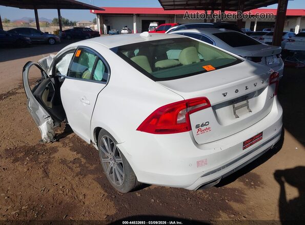 LYV402TM0JB161772 2018 VOLVO S60 INSCRIPTION Белый Задняя левая четверть