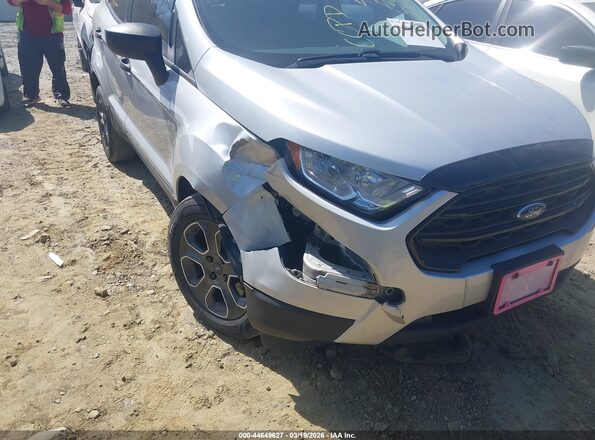 MAJ3P1REXJC228798 2018 FORD ECOSPORT Silver წინა ხედი