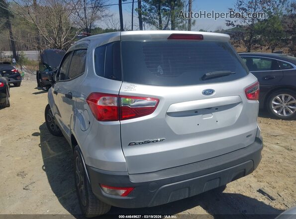 MAJ3P1REXJC228798 2018 FORD ECOSPORT Silver უკანა მარცხენა