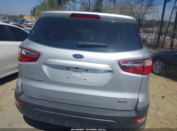 MAJ3P1REXJC228798 2018 FORD ECOSPORT Silver 