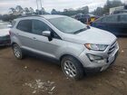 2018 Ford Ecosport Se Silver vin: MAJ3P1TE1JC242534