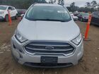 2018 Ford Ecosport Se Silver vin: MAJ3P1TE1JC242534
