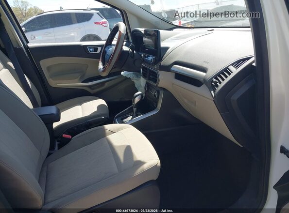 MAJ3P1TE2JC210448 2018 FORD ECOSPORT White Vista interior delantera