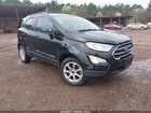 2018 Ford Ecosport Se Black vin: MAJ3P1TE2JC223314