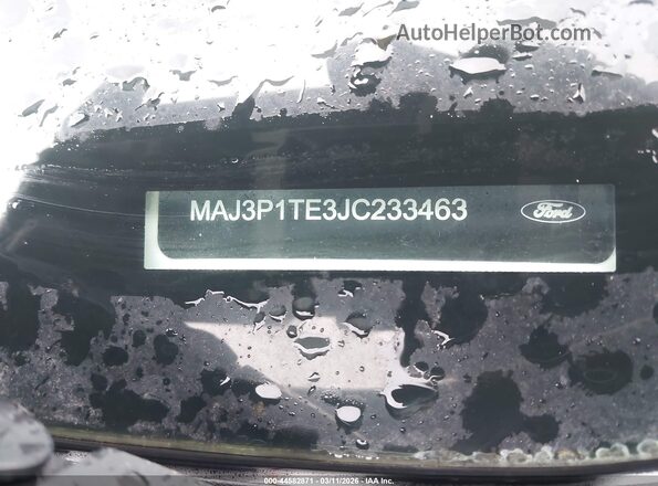 MAJ3P1TE3JC233463 2018 FORD ECOSPORT Белый Вид подкапотного пространства