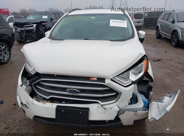MAJ3P1TE3JC233463 2018 FORD ECOSPORT Белый Вид спереди