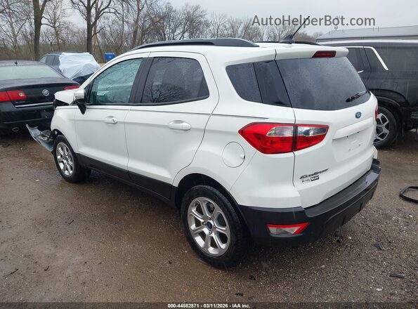 MAJ3P1TE3JC233463 2018 FORD ECOSPORT Белый Задняя левая четверть