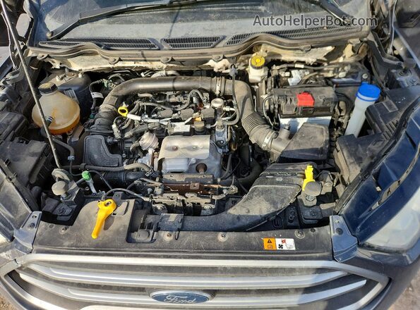 MAJ3P1TE5JC181642 2018 FORD ECOSPORT Gray Widok wnętrza z tyłu