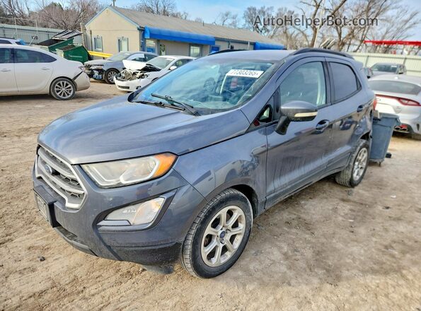 MAJ3P1TE5JC181642 2018 FORD ECOSPORT Gray Przód lewy
