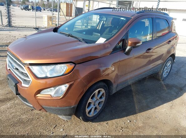 MAJ3P1TE5JC198263 2018 FORD ECOSPORT Brown Передня ліва чверть