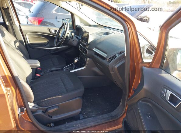 MAJ3P1TE5JC198263 2018 FORD ECOSPORT Brown Вид салону спереду