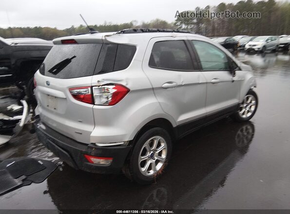 MAJ3P1TEXJC192829 2018 FORD ECOSPORT Silver უკანა მარჯვენა