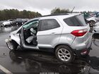 2018 Ford Ecosport Se Silver vin: MAJ3P1TEXJC192829