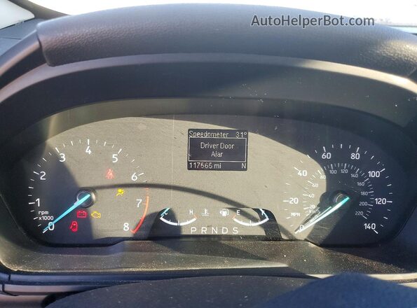 MAJ3S2FE0KC299034 2019 FORD ECOSPORT Blue Вид щитка приладів