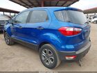 2019 Ford Ecosport S Blue vin: MAJ3S2FE2KC309174