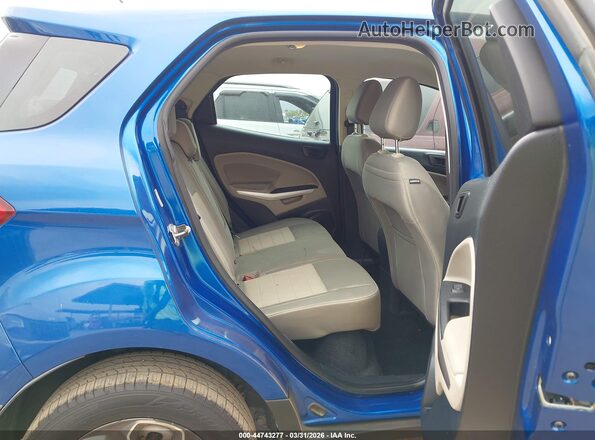 MAJ3S2FE2KC309174 2019 FORD ECOSPORT Blue VIN კოდის სტიკერის ხედი