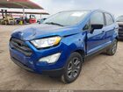 2019 Ford Ecosport S Blue vin: MAJ3S2FE2KC309174