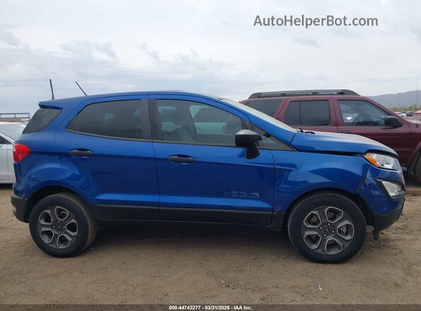 MAJ3S2FE2KC309174 2019 FORD ECOSPORT Blue უკანა სალონის ხედი