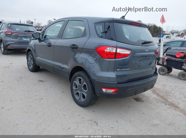 MAJ3S2FE3LC319343 2020 FORD ECOSPORT Gray Հետևի ձախ