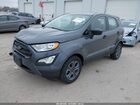 2020 Ford Ecosport S Gray vin: MAJ3S2FE3LC319343 2020 Ford Ecosport S Gray vin: MAJ3S2FE3LC319343