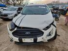 2019 Ford Ecosport S White vin: MAJ3S2FE9KC262323