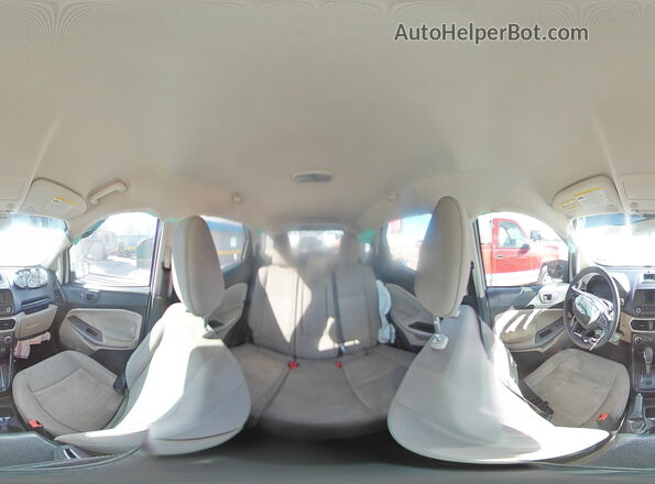 MAJ3S2FE9KC262323 2019 FORD ECOSPORT White Vista de la etiqueta del VIN
