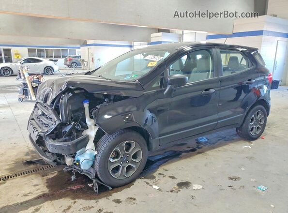 MAJ3S2FEXKC302361 2019 FORD ECOSPORT Black Vista tres cuartos delantera izquierda